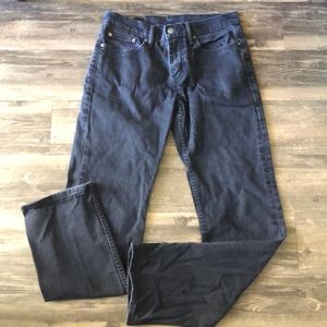 Men’s Levi’s 514 Black Jeans size 30 x 32